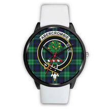 Load image into Gallery viewer, Abercrombie Clans ,Silver Metal Mesh watch, leather steel watch, tartan watch, tartan watches, clan watch, scotland watch, merry christmas, cyber Monday, halloween, black Friday