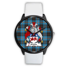 Load image into Gallery viewer, Angus Ancient Clans ,Silver Metal Mesh watch, leather steel watch, tartan watch, tartan watches, clan watch, scotland watch, merry christmas, cyber Monday, halloween, black Friday