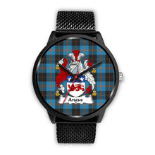 Load image into Gallery viewer, Angus Ancient Clans ,Rose Gold Metal Mesh watch, leather steel watch, tartan watch, tartan watches, clan watch, scotland watch, merry christmas, cyber Monday, halloween, black Friday