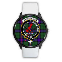 Load image into Gallery viewer, Armstrong Modern Clans ,Silver Metal Mesh watch, leather steel watch, tartan watch, tartan watches, clan watch, scotland watch, merry christmas, cyber Monday, halloween, black Friday