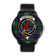 Load image into Gallery viewer, Armstrong Modern Clans ,Rose Gold Metal Mesh watch, leather steel watch, tartan watch, tartan watches, clan watch, scotland watch, merry christmas, cyber Monday, halloween, black Friday
