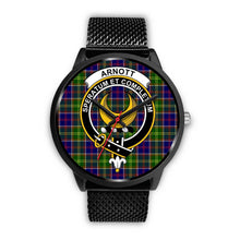 Load image into Gallery viewer, Arnott Clans ,Rose Gold Metal Mesh watch, leather steel watch, tartan watch, tartan watches, clan watch, scotland watch, merry christmas, cyber Monday, halloween, black Friday