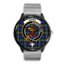 Load image into Gallery viewer, Baird Modern Clans ,Rose Gold Metal Link watch, leather steel watch, tartan watch, tartan watches, clan watch, scotland watch, merry christmas, cyber Monday, halloween, black Friday