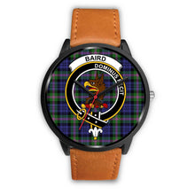 Load image into Gallery viewer, Baird Modern Clans ,Pink Leather watch, leather steel watch, tartan watch, tartan watches, clan watch, scotland watch, merry christmas, cyber Monday, halloween, black Friday