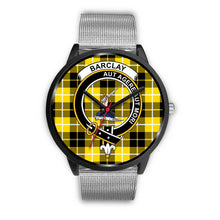 Load image into Gallery viewer, Barclay Dress Modern Clans ,Rose Gold Metal Link watch, leather steel watch, tartan watch, tartan watches, clan watch, scotland watch, merry christmas, cyber Monday, halloween, black Friday