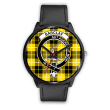 Load image into Gallery viewer, Barclay Dress Modern Clans ,Black Metal Mesh watch, leather steel watch, tartan watch, tartan watches, clan watch, scotland watch, merry christmas, cyber Monday, halloween, black Friday
