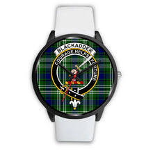 Load image into Gallery viewer, Blackadder Clans ,Silver Metal Mesh watch, leather steel watch, tartan watch, tartan watches, clan watch, scotland watch, merry christmas, cyber Monday, halloween, black Friday
