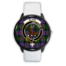 Load image into Gallery viewer, Blair Modern Clans ,Silver Metal Mesh watch, leather steel watch, tartan watch, tartan watches, clan watch, scotland watch, merry christmas, cyber Monday, halloween, black Friday