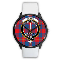 Load image into Gallery viewer, Blane Clans ,Silver Metal Mesh watch, leather steel watch, tartan watch, tartan watches, clan watch, scotland watch, merry christmas, cyber Monday, halloween, black Friday