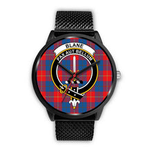 Load image into Gallery viewer, Blane Clans ,Rose Gold Metal Mesh watch, leather steel watch, tartan watch, tartan watches, clan watch, scotland watch, merry christmas, cyber Monday, halloween, black Friday