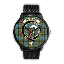 Load image into Gallery viewer, Brisbane modern Clans ,Rose Gold Metal Mesh watch, leather steel watch, tartan watch, tartan watches, clan watch, scotland watch, merry christmas, cyber Monday, halloween, black Friday
