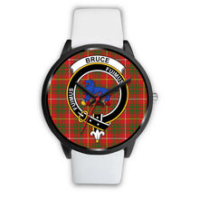 Load image into Gallery viewer, Bruce Modern Clans ,Silver Metal Mesh watch, leather steel watch, tartan watch, tartan watches, clan watch, scotland watch, merry christmas, cyber Monday, halloween, black Friday