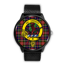 Load image into Gallery viewer, Christie Clans ,Rose Gold Metal Mesh watch, leather steel watch, tartan watch, tartan watches, clan watch, scotland watch, merry christmas, cyber Monday, halloween, black Friday