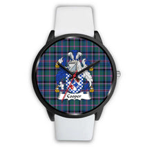Load image into Gallery viewer, Cooper Ancient Clans ,Silver Metal Mesh watch, leather steel watch, tartan watch, tartan watches, clan watch, scotland watch, merry christmas, cyber Monday, halloween, black Friday