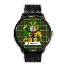 Load image into Gallery viewer, Copeland Clans ,Rose Gold Metal Mesh watch, leather steel watch, tartan watch, tartan watches, clan watch, scotland watch, merry christmas, cyber Monday, halloween, black Friday