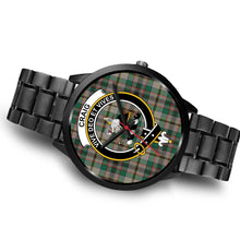 Load image into Gallery viewer, Craig Ancient Clans ,Brown Leather watch, leather steel watch, tartan watch, tartan watches, clan watch, scotland watch, merry christmas, cyber Monday, halloween, black Friday