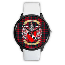 Load image into Gallery viewer, Crook Modern Clans ,Silver Metal Mesh watch, leather steel watch, tartan watch, tartan watches, clan watch, scotland watch, merry christmas, cyber Monday, halloween, black Friday