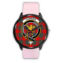 Load image into Gallery viewer, Cumming Modern Clans ,Silver Metal Mesh watch, leather steel watch, tartan watch, tartan watches, clan watch, scotland watch, merry christmas, cyber Monday, halloween, black Friday
