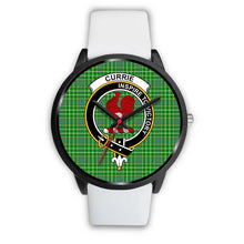Load image into Gallery viewer, Currie Clans ,Silver Metal Mesh watch, leather steel watch, tartan watch, tartan watches, clan watch, scotland watch, merry christmas, cyber Monday, halloween, black Friday