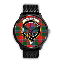 Load image into Gallery viewer, Dalziel Modern Clans ,Rose Gold Metal Mesh watch, leather steel watch, tartan watch, tartan watches, clan watch, scotland watch, merry christmas, cyber Monday, halloween, black Friday