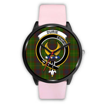 Load image into Gallery viewer, Durie Clans ,Silver Metal Link watch, leather steel watch, tartan watch, tartan watches, clan watch, scotland watch, merry christmas, cyber Monday, halloween, black Friday