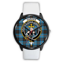 Load image into Gallery viewer, Garden Clans ,Silver Metal Mesh watch, leather steel watch, tartan watch, tartan watches, clan watch, scotland watch, merry christmas, cyber Monday, halloween, black Friday