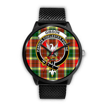 Load image into Gallery viewer, Gibbs Clans ,Rose Gold Metal Mesh watch, leather steel watch, tartan watch, tartan watches, clan watch, scotland watch, merry christmas, cyber Monday, halloween, black Friday