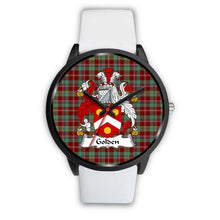 Load image into Gallery viewer, Golden Clans ,Silver Metal Mesh watch, leather steel watch, tartan watch, tartan watches, clan watch, scotland watch, merry christmas, cyber Monday, halloween, black Friday