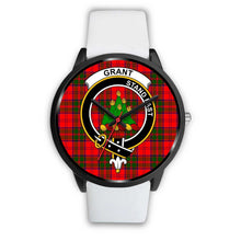 Load image into Gallery viewer, Grant Modern Clans ,Silver Metal Mesh watch, leather steel watch, tartan watch, tartan watches, clan watch, scotland watch, merry christmas, cyber Monday, halloween, black Friday