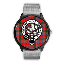 Load image into Gallery viewer, MacBean Modern Clans ,Rose Gold Metal Link watch, leather steel watch, tartan watch, tartan watches, clan watch, scotland watch, merry christmas, cyber Monday, halloween, black Friday