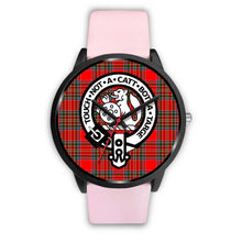 Load image into Gallery viewer, MacBean Modern Clans ,Silver Metal Link watch, leather steel watch, tartan watch, tartan watches, clan watch, scotland watch, merry christmas, cyber Monday, halloween, black Friday