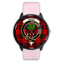 Load image into Gallery viewer, Hog Clans ,Silver Metal Link watch, leather steel watch, tartan watch, tartan watches, clan watch, scotland watch, merry christmas, cyber Monday, halloween, black Friday