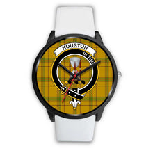 Load image into Gallery viewer, Houston Clans ,Silver Metal Mesh watch, leather steel watch, tartan watch, tartan watches, clan watch, scotland watch, merry christmas, cyber Monday, halloween, black Friday