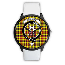 Load image into Gallery viewer, Jardine Clans ,Silver Metal Mesh watch, leather steel watch, tartan watch, tartan watches, clan watch, scotland watch, merry christmas, cyber Monday, halloween, black Friday