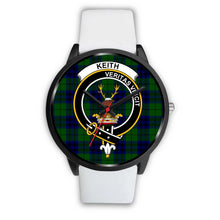 Load image into Gallery viewer, Keith Modern Clans ,Silver Metal Mesh watch, leather steel watch, tartan watch, tartan watches, clan watch, scotland watch, merry christmas, cyber Monday, halloween, black Friday