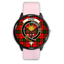 Load image into Gallery viewer, Kerr Modern Clans ,Silver Metal Mesh watch, leather steel watch, tartan watch, tartan watches, clan watch, scotland watch, merry christmas, cyber Monday, halloween, black Friday