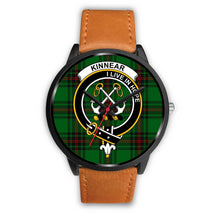 Load image into Gallery viewer, Kinnear Clans ,Pink Leather watch, leather steel watch, tartan watch, tartan watches, clan watch, scotland watch, merry christmas, cyber Monday, halloween, black Friday