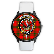 Load image into Gallery viewer, MacQuarrie Modern Clans ,Silver Metal Mesh watch, leather steel watch, tartan watch, tartan watches, clan watch, scotland watch, merry christmas, cyber Monday, halloween, black Friday