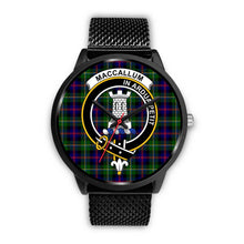 Load image into Gallery viewer, Malcolm Modern Clans ,Rose Gold Metal Mesh watch, leather steel watch, tartan watch, tartan watches, clan watch, scotland watch, merry christmas, cyber Monday, halloween, black Friday