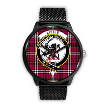 Load image into Gallery viewer, Little Clans ,Rose Gold Metal Mesh watch, leather steel watch, tartan watch, tartan watches, clan watch, scotland watch, merry christmas, cyber Monday, halloween, black Friday