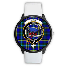 Load image into Gallery viewer, Weir Modern Clans ,Silver Metal Mesh watch, leather steel watch, tartan watch, tartan watches, clan watch, scotland watch, merry christmas, cyber Monday, halloween, black Friday