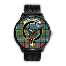 Load image into Gallery viewer, Walkinshaw Clans ,Rose Gold Metal Mesh watch, leather steel watch, tartan watch, tartan watches, clan watch, scotland watch, merry christmas, cyber Monday, halloween, black Friday