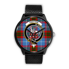 Load image into Gallery viewer, Trotter Clans ,Rose Gold Metal Mesh watch, leather steel watch, tartan watch, tartan watches, clan watch, scotland watch, merry christmas, cyber Monday, halloween, black Friday
