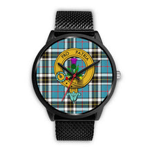 Load image into Gallery viewer, Thomson Clans ,Rose Gold Metal Mesh watch, leather steel watch, tartan watch, tartan watches, clan watch, scotland watch, merry christmas, cyber Monday, halloween, black Friday