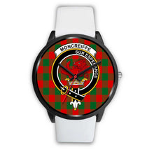 Load image into Gallery viewer, Moncrieffe Clans ,Silver Metal Mesh watch, leather steel watch, tartan watch, tartan watches, clan watch, scotland watch, merry christmas, cyber Monday, halloween, black Friday