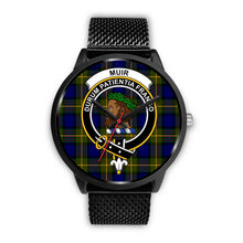 Load image into Gallery viewer, Muir Clans ,Rose Gold Metal Mesh watch, leather steel watch, tartan watch, tartan watches, clan watch, scotland watch, merry christmas, cyber Monday, halloween, black Friday