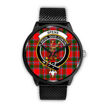 Load image into Gallery viewer, Spens Modern Clans ,Rose Gold Metal Mesh watch, leather steel watch, tartan watch, tartan watches, clan watch, scotland watch, merry christmas, cyber Monday, halloween, black Friday