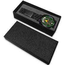 Load image into Gallery viewer, Pringle Clans ,White Leather watch, leather steel watch, tartan watch, tartan watches, clan watch, scotland watch, merry christmas, cyber Monday, halloween, black Friday