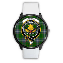 Load image into Gallery viewer, Pringle Clans ,Silver Metal Mesh watch, leather steel watch, tartan watch, tartan watches, clan watch, scotland watch, merry christmas, cyber Monday, halloween, black Friday