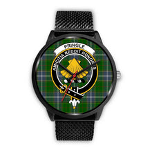 Load image into Gallery viewer, Pringle Clans ,Rose Gold Metal Mesh watch, leather steel watch, tartan watch, tartan watches, clan watch, scotland watch, merry christmas, cyber Monday, halloween, black Friday
